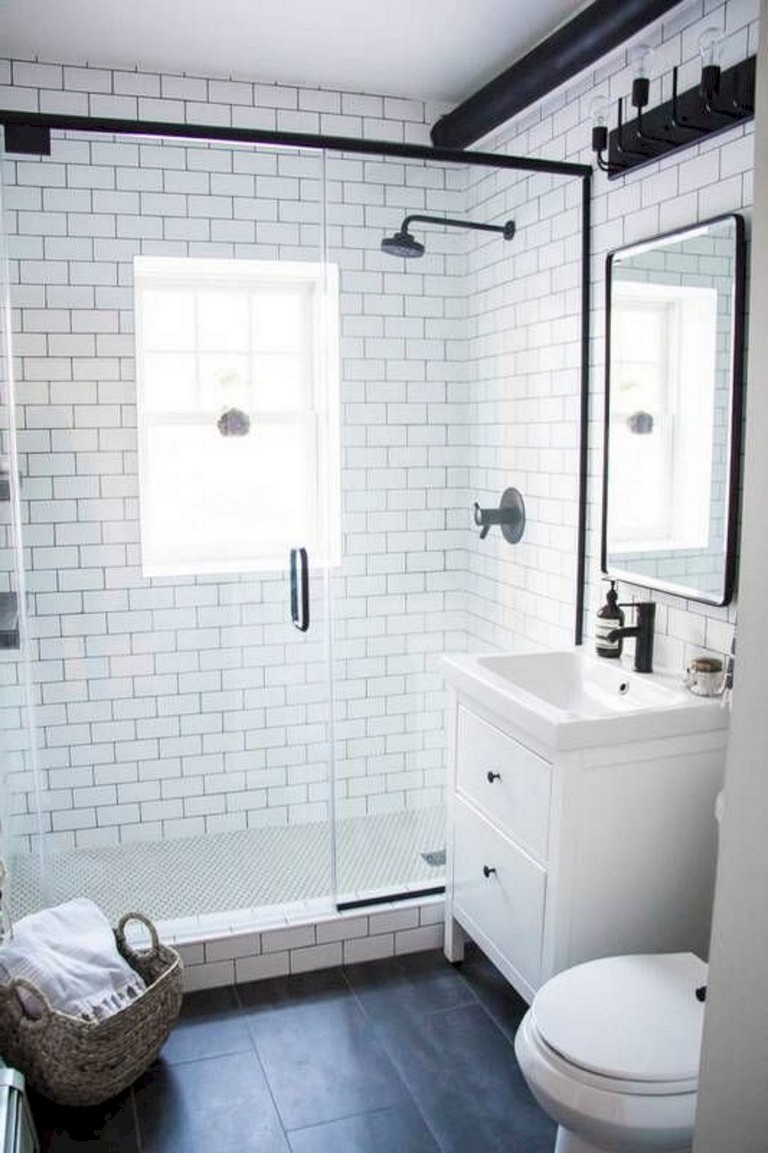 61+ Best Stunning Modern Bathroom Shower Design Ideas - Page 13 of 63