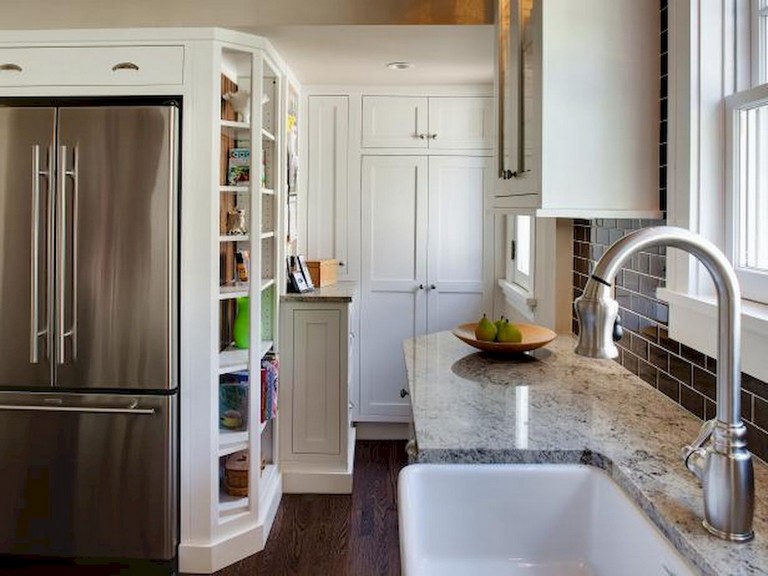 105+ Awesome Tiny Kitchen Design Ideas And Remodel